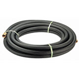 Parker's Series 7055 Contractor's Water Hose Factory Assemblies provide reliable service across a wide variety of general service water applications. The hose resists abrasion and weathering for maximum performance. Series 7055 hose assemblies incorporate brass crimp couplings for a lightweight, secure connection